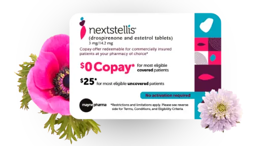 Nextstellis copay card